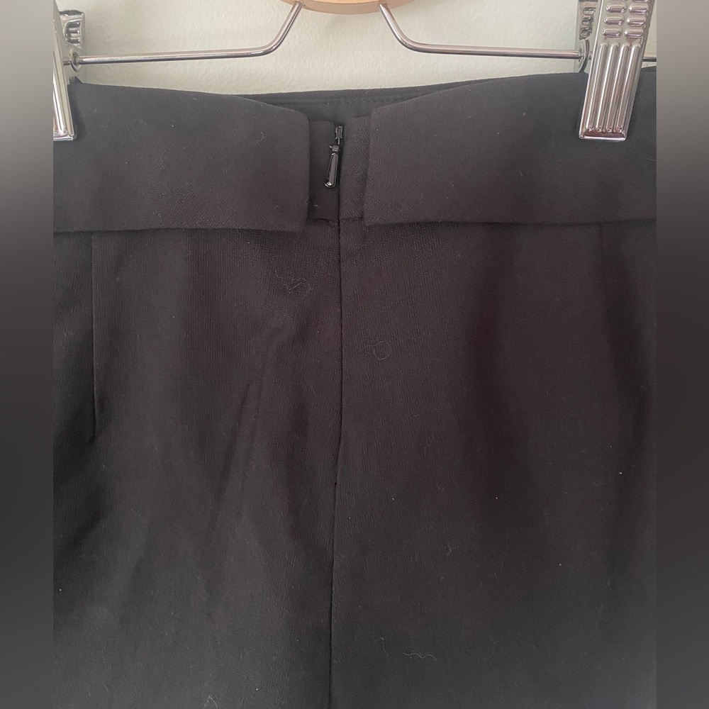 Talula Berklee Skort Black New with tag Size 0 Zipper Back Wool Blend Career - Picture 7 of 9